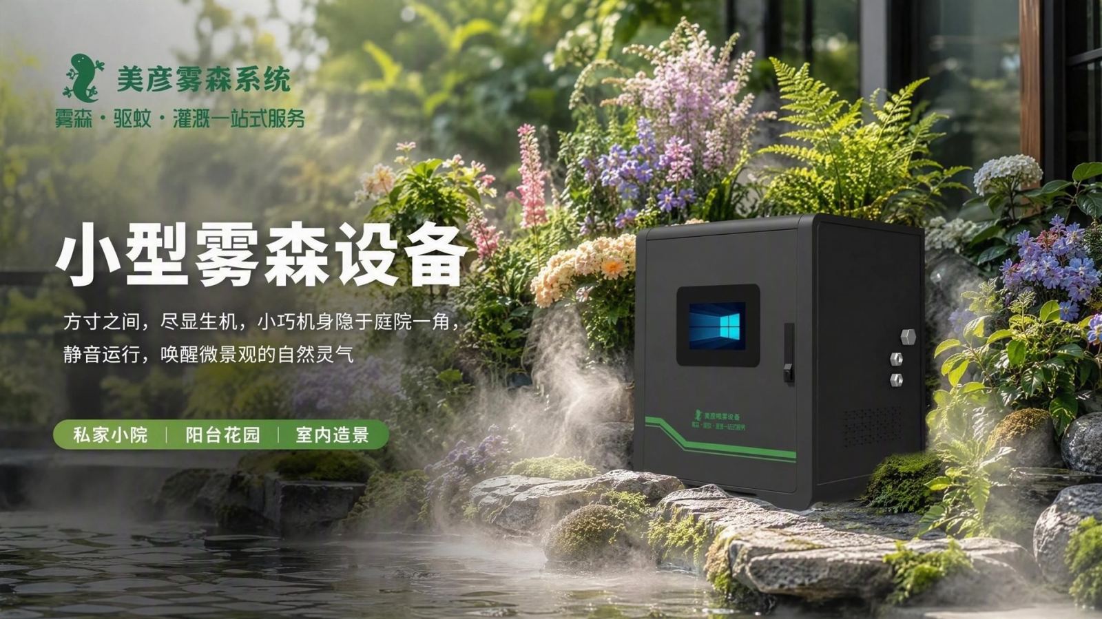 淮南花园庭院驱蚊系统